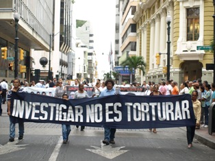 marcha contra tortura
